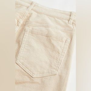 Light Beige Corduroy Pants